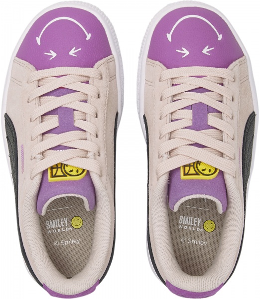Кросівки Puma SUEDE SMILEYWORLD PS 38613802 р.28,5 UK 10,5 17,2 см пудра