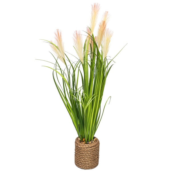 Камыш искусственный зеленый в горшке 74 см Девилон