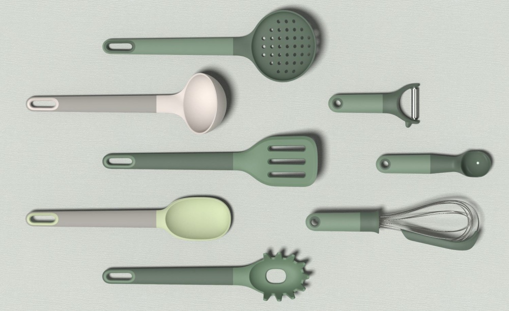 Лопатка Smart Kitchen by Flamberg Nature Pesto Green 33,7 см