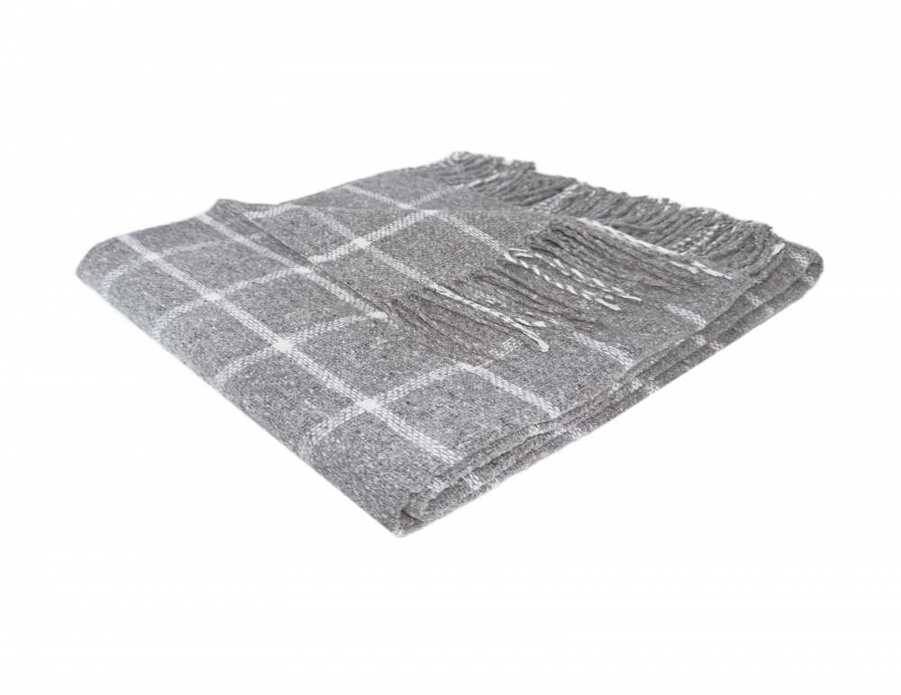 Плед 130x180 см серый Sensio