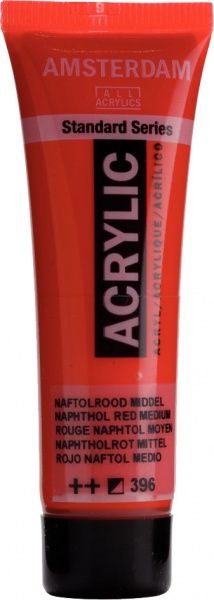 Фарба акрилова нафтоловий червоний середній 396 20 мл Amsterdam Standart Royal Talens