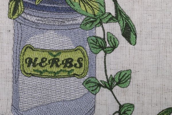 Доріжка «Прованські трави» 1104-18/00 35x140 см лляний Едельвіка 