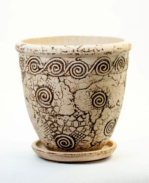 Горшок шамотный Орион круглый 10л 