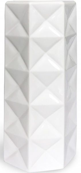 Ваза керамическая Кожумяка белая Резон