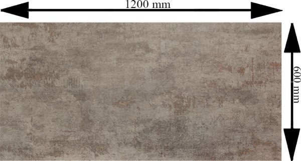 Плитка TAU Ceramica Metal Steel 60х120 