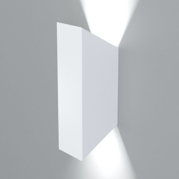 Светильник настенный Wall BRICK 2xGU10 белый 