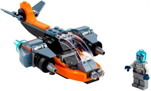 Конструктор LEGO Creator Кібердрон 31111