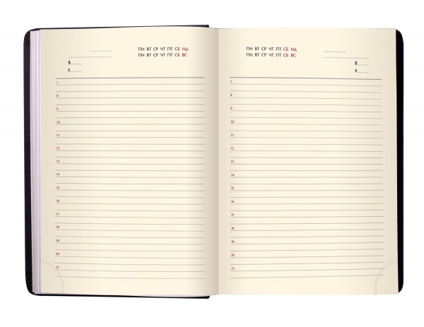 Щоденник недатований Touch Me L2U помаранчевий Buromax A5