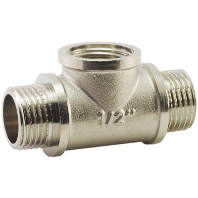 Трійник комбінований ЗВЗ FADO S.r.l нікель 1/2