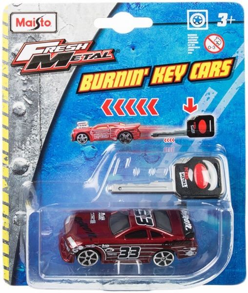 Автомодель Maisto Burnin Key Cars блістер 15101 15101