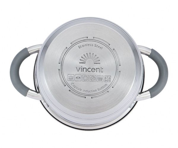 Кастрюля с крышкой 20 см 3,6 л VC-3179-20 Vincent