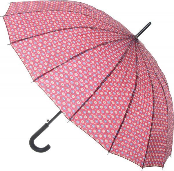 Зонт Калейдоскоп, трость, автомат коричневый 