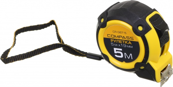 Рулетка Compass CR-G67-5 5 м x 16 мм