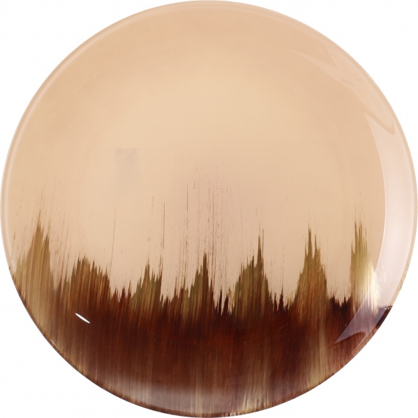 Блюдо ATLAS 32,5X2,5 бежево-коричневе Arda Cam 