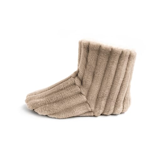 Капці домашні La Nuit Страйпи фліс р.40 бежевий 