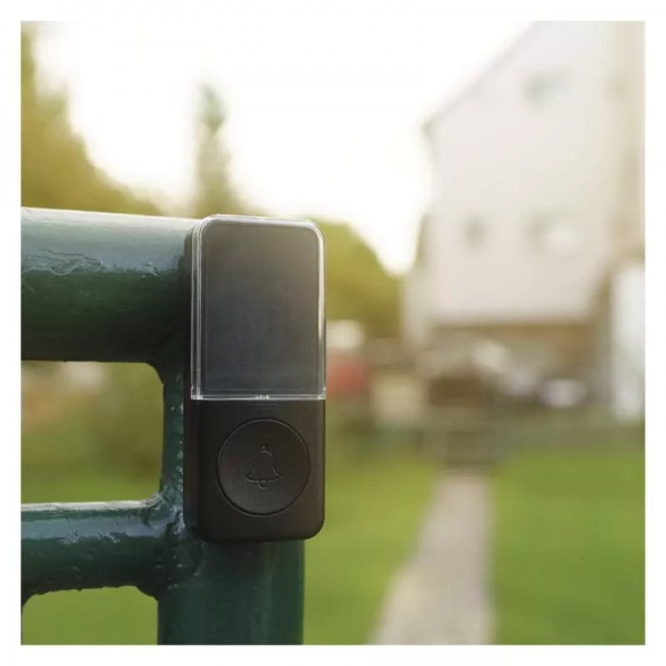 Звонок беспроводной в розетку Emos черный P5734B