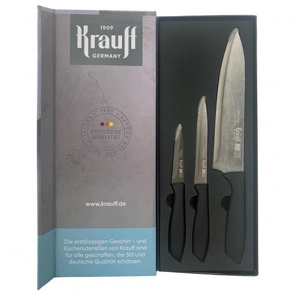 Набор ножей 3 предмета Smart Сhef 29-305-055 Krauff