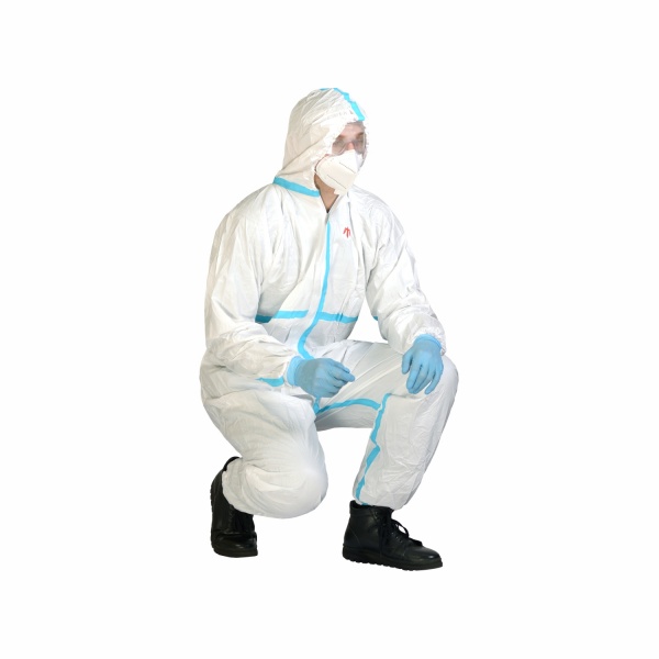 Комбинезон защитный Trident 350 химзащита (ТИП 4) р. XXL белый
