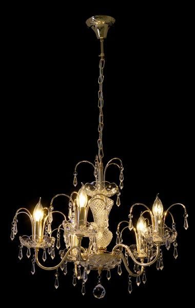 Люстра Arte Lamp A3054LM-5GO 5x60 Вт E14 золотой Sparkles 