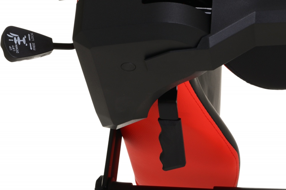 Кресло игровое Центр Меблів Астрид черно-красный