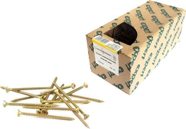 Шуруп універсальний потайна головка ЦЖ 4,5x70 мм 200 шт EXPERT FIX