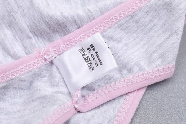 Трусики для девочек Фламинго р.122 серый 292-412 