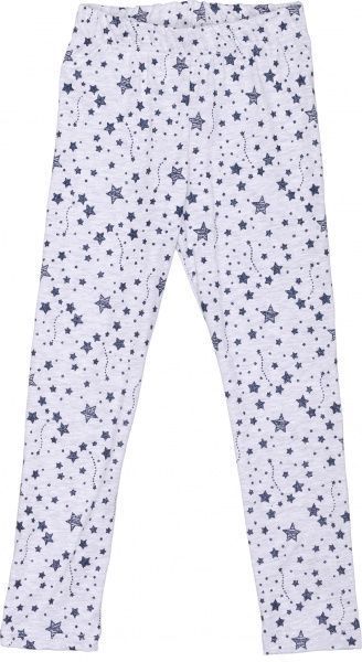 Лосины детские Luna Kids Звездочки р.116 серый с принтом 