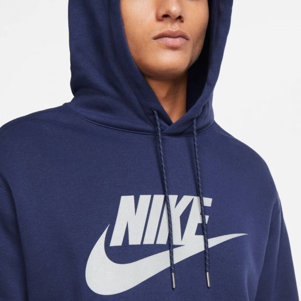 Джемпер Nike M NSW HOODIE PO BB Q5 CU4373-410 р. L блакитний