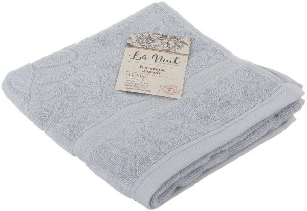 Полотенце махровое Dobby 50x70 см стальной La Nuit 