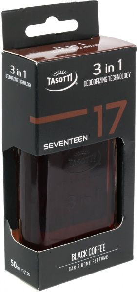 Ароматизатор спрей  Tasotti Black Coffee (№17) 3 in 1 Черный кофе