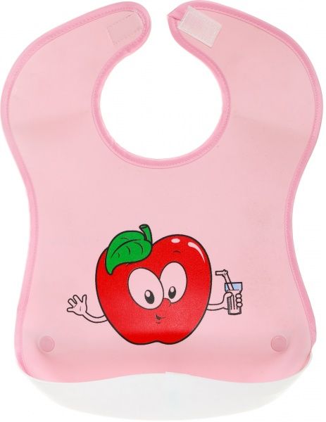 Слюнявчик-передник Sevi Bebe 72 розовый