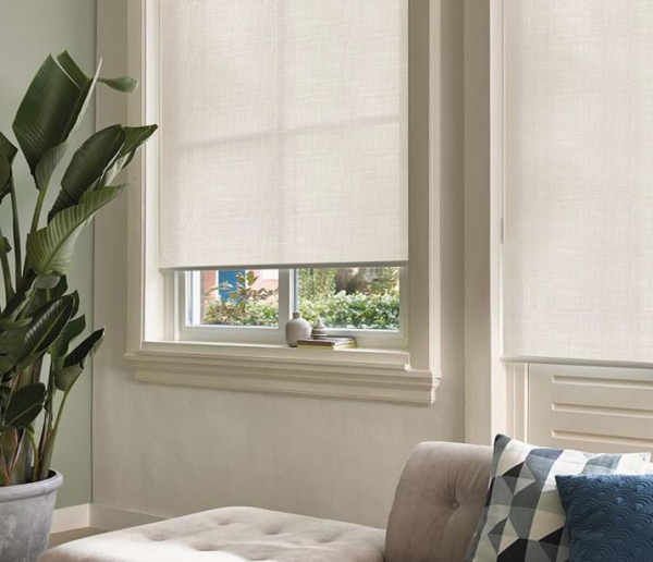 Ролета міні Rollotex струна Linen Look 65x150 см кремова 