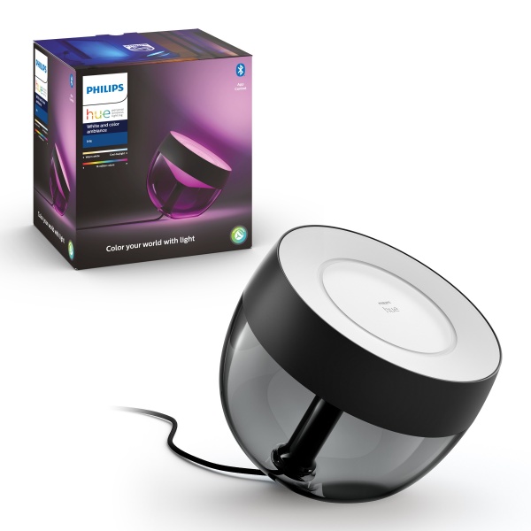 Умная лампа Philips Hue Iris 2000K-6500K Color Bluetooth 8,1 Вт черный 929002376201 