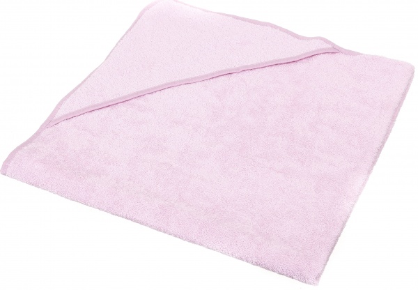 Рушник-куточок Білтекс 90х90 см 380 г/м кв. рожевий