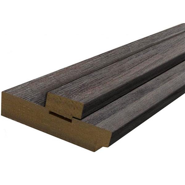 Дверная коробка ОМиС под добор 2070х80 мм дуб темный