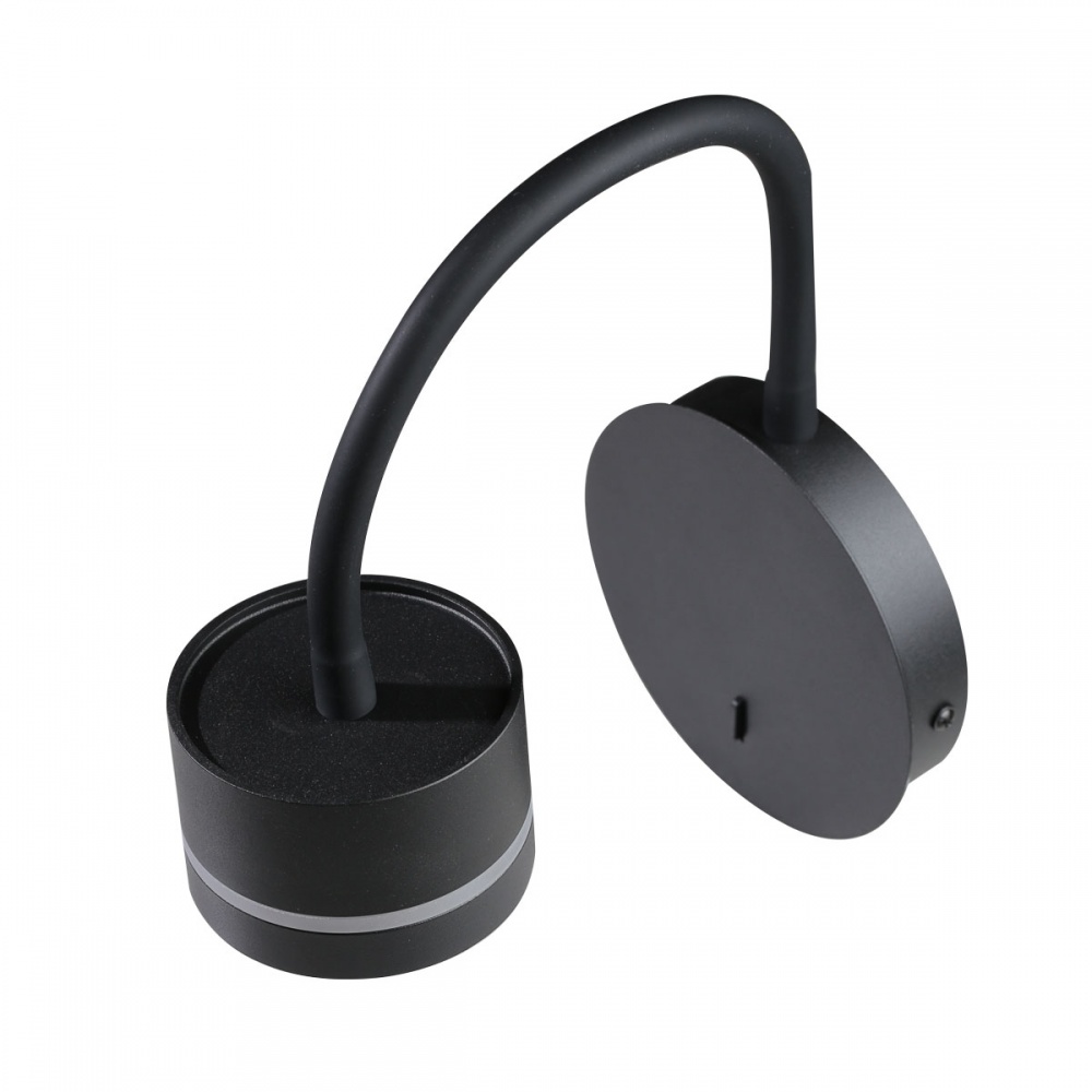 Светильник настенный LED CONCEPT NURE LC-WL 8555 1xGX53 черный