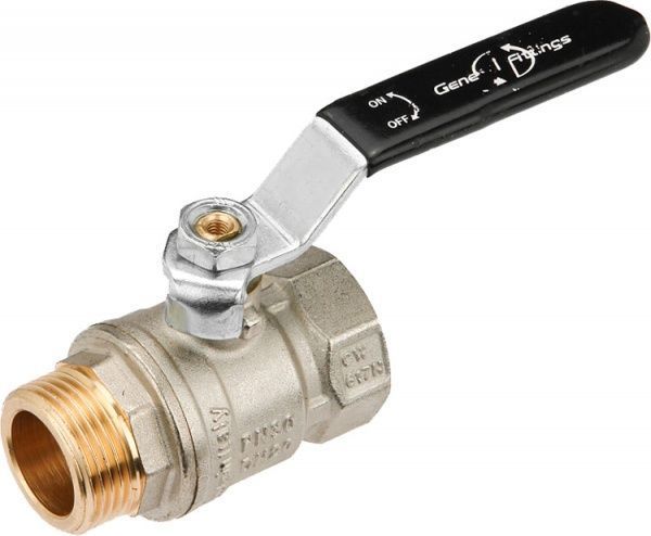 Кран шаровой General Fittings ВЗ 1/2