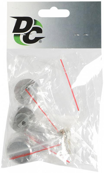 Тримач для дзеркала MDF 601 big хром 4 шт DC