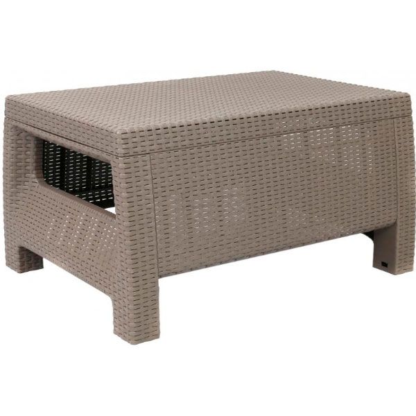 Комплект мебели Keter Corfu капучино 227640 капучино/песочный