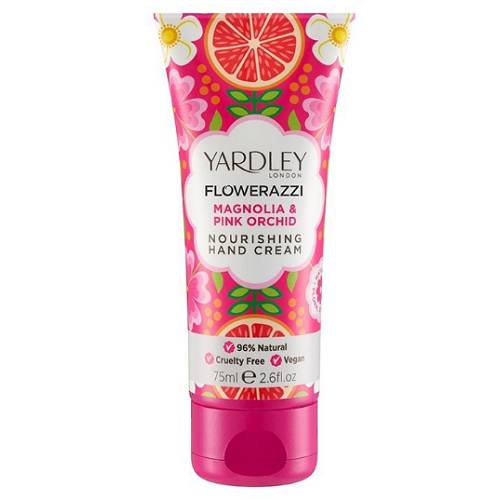 Крем для рук Flowerazzi Yardley орхидея и магнолия 75 мл