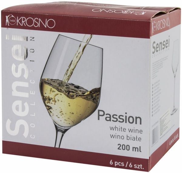 Набор бокалов для вина Sensei passion 200 мл 6 шт. Krosno