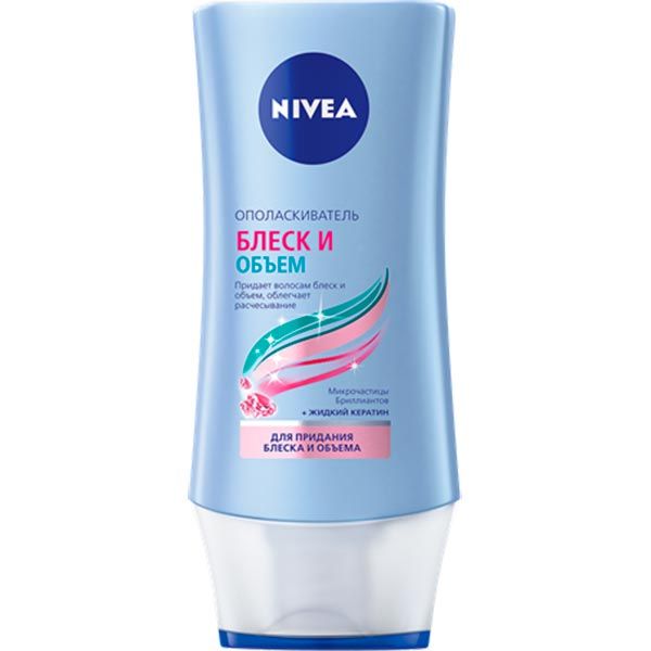 Ополіскувач Nivea Блиск та об'єм 200 мл