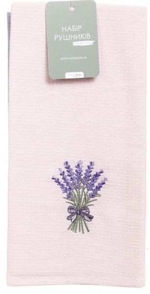 Набір рушників кухонних вафельних Прованс 2 шт. 167168 45x60 см в асортименті Homeline 