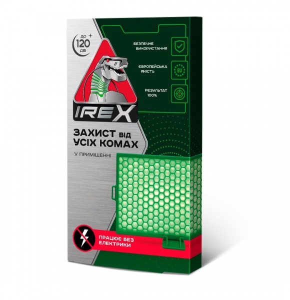 Пластина фумігаційна IREX від усіх видів комах 1 шт