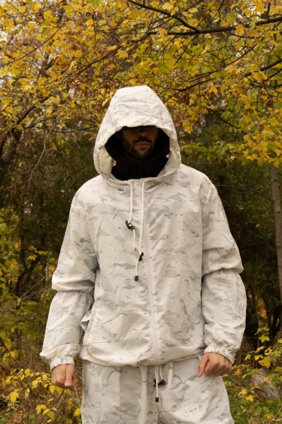 Костюм зимний LOGOS маскировочный мультикам белый One size