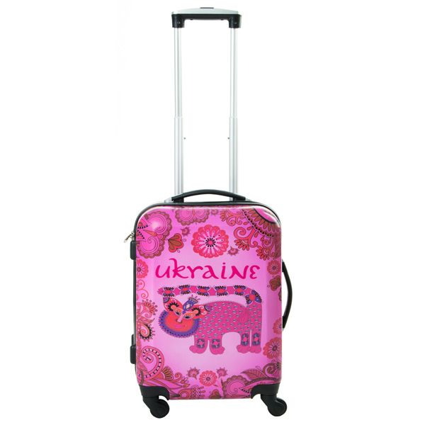 Валіза Underprice Петриківський розпис Лев 42x26x59 см 