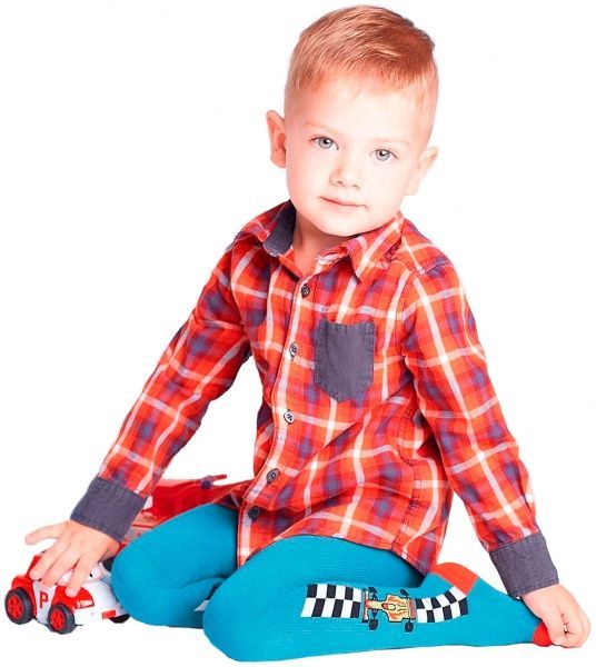 Колготки детские Giulia D019 LITTLE KIDS blue р.92-98 голубой 