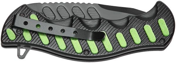 Нож Plus Funster black/green