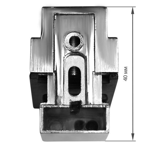 Держатель для полок Smart Quadro 28x55 мм 99092 хром