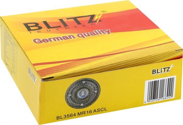 Светильник точечный Blitz MR16 GU5.3 серебряный BL3564 MR16 ASCL 